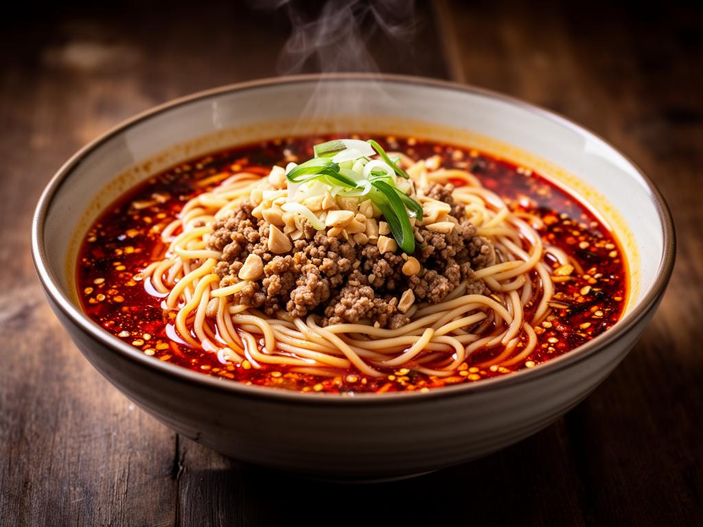 Dan Dan Noodles (担担面) — Authentic Sichuan Street Noodles
