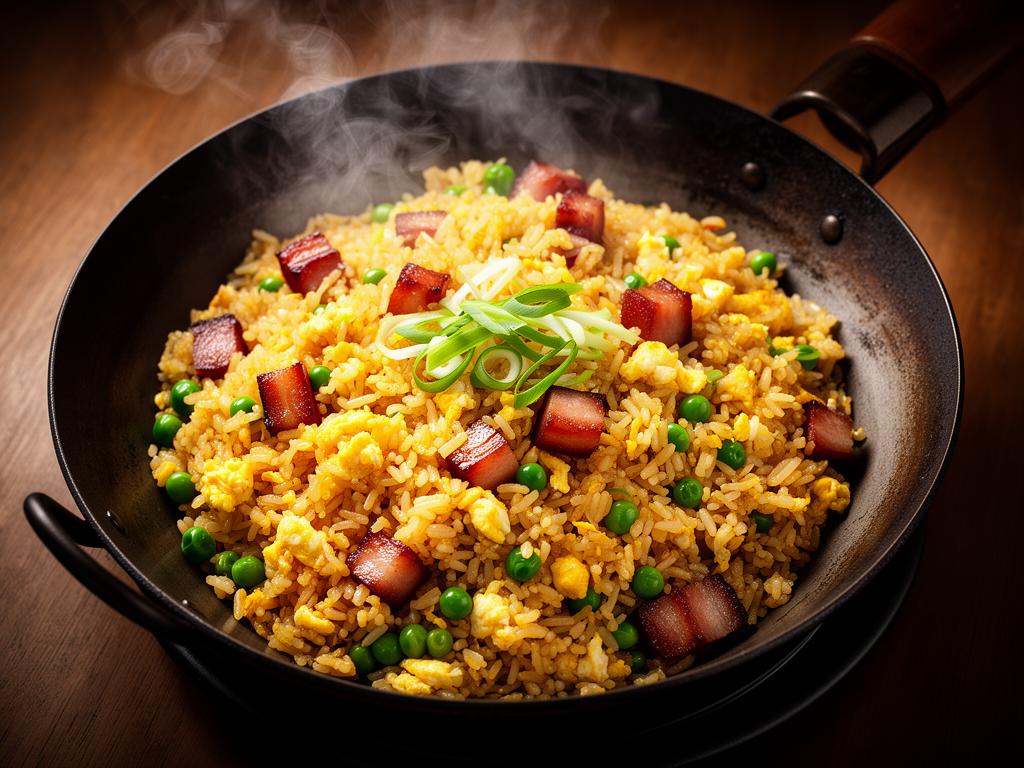 Restaurant-Style Egg Fried Rice — The Wok Hei Method