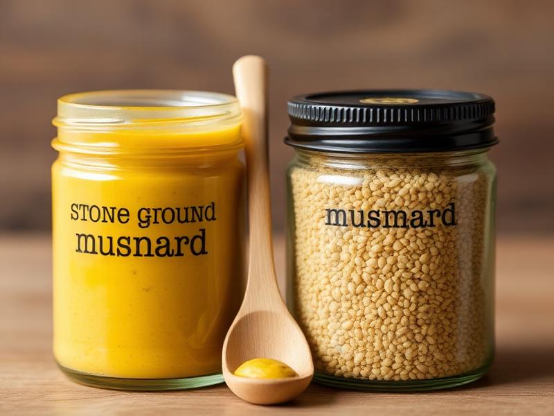 Stone Ground Mustard vs. Whole Grain Mustard — What's the Difference?