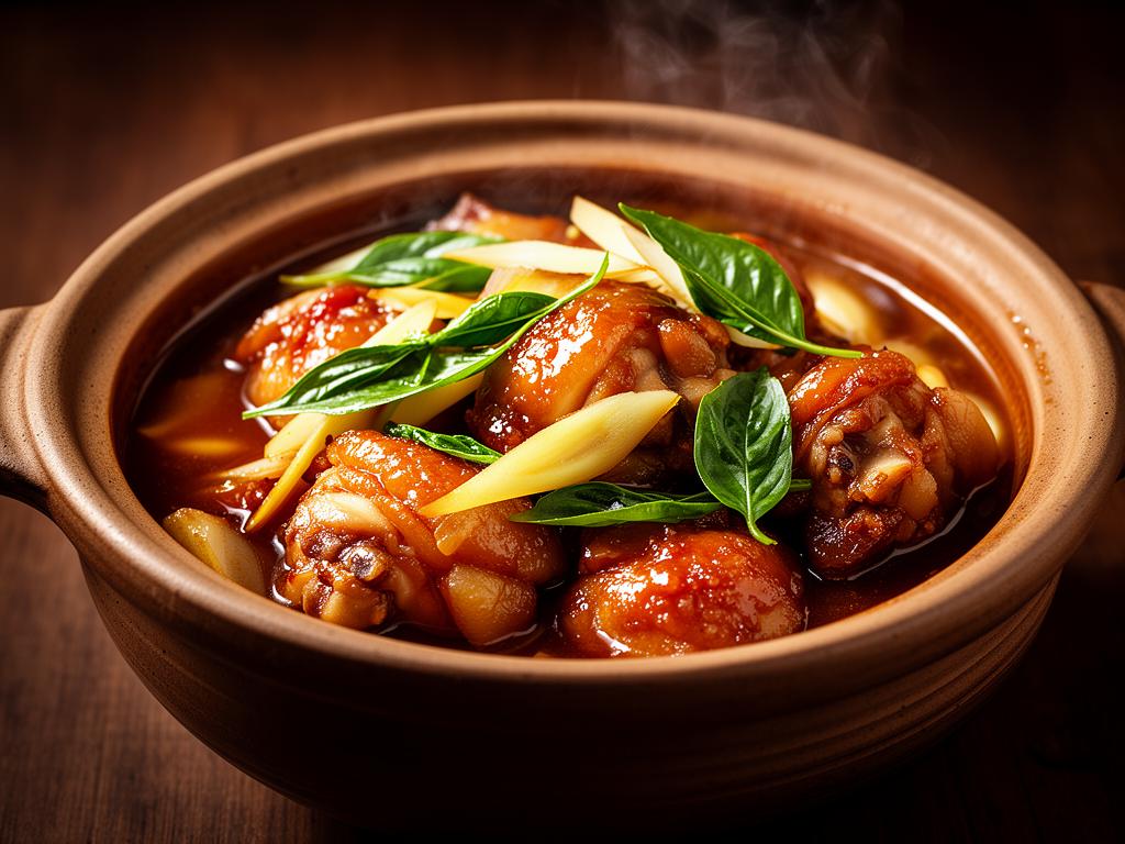 Three Cup Chicken (三杯雞) — Sticky Taiwanese Basil Stir-Fry